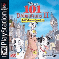 101 Dalmatians II Patch's London Adventure Playstation US box art